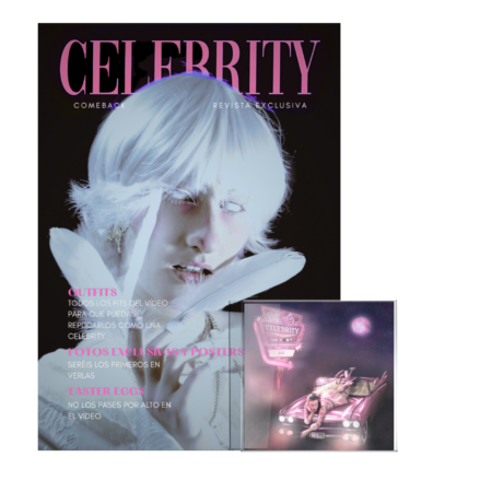 Revista y disco de Celebrity firmados